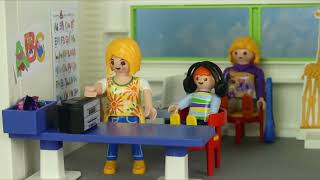 Playmobil Film quotGreta´s und Heinrichs Kindergartenzeit  Einschulungquot Familie Jansen  Kinderfilm [upl. by Trela]