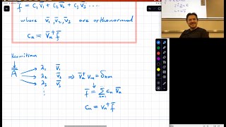 MSN 517  Lecture 04 Orthonormality Complete basis Functions as vectors [upl. by Ainessey494]