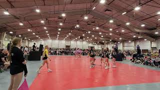 Sundogs 18UW vs FVC 18 part 1 Volleyfest 2024 [upl. by Nerua]