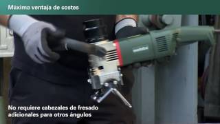 METABO KFM 1615 F BISELADORA DE METAL  103731 [upl. by Irrek]