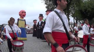 Gigantones e Cabeçudos Festa Senhora DAgonia 2015 [upl. by Carry]