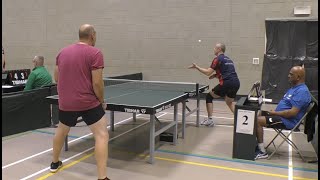 Vadym Krevs v Andrew Hawes  O50 Mens Singles Group  VETTS Eastern 2024 [upl. by Acsecnarf988]