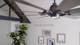 Kichler Lighting Gentry Ceiling Fan [upl. by Lerim]