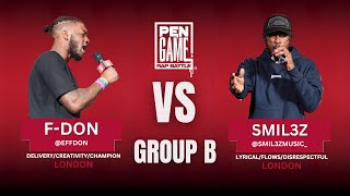 FDON vs SMIL3Z  PenGame Rap Battle 2024 [upl. by Stafford]