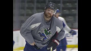 Phil Kessel Training With Sedins [upl. by Wei972]