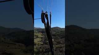 Paragliding landing on the new East site in Algarve PortugalBF flying style [upl. by Udenihc]