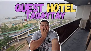 QUEST HOTEL TAGAYTAY Hotel amp Room Tour  WHERE TO STAY IN TAGAYTAY  TAGAYTAY VLOG 2024 [upl. by Smaj197]