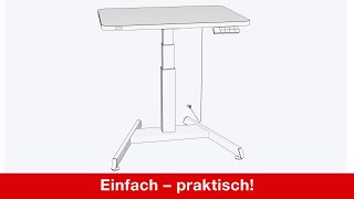 Leitz Ergo Electric SitStanding Desk Installation [upl. by Bianchi]