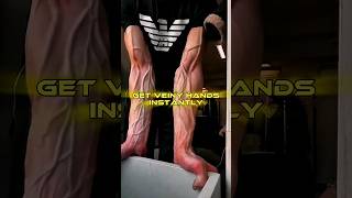 How to get veiny hands permanently in 5 minutes shorts [upl. by Maghutte]