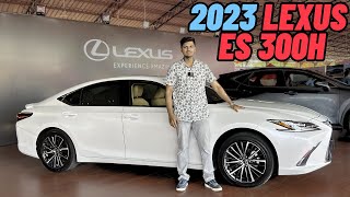 2023 Lexus ES 300H Facelift Walkaround Review Luxury Hybrid Sedan [upl. by Sudoeht]