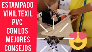 VINIL TEXTIL TIEMPO Y TEMPERATURA  BUENOS TIPS Y CONSEJOS [upl. by Haeli205]