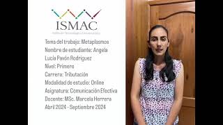 Ejemplos de Metaplasmos ISMAC [upl. by Enilekcaj]