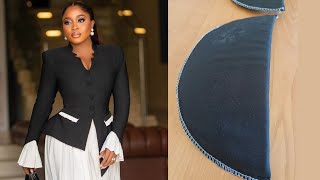 How to Make Shoulder Pads From Scratch DIY shoulder pads [upl. by Fancie899]