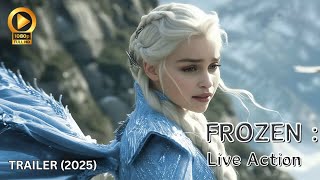 Frozen Live Action Movie 2025  First Trailer news  Anya Taylor Joy amp Millie Bobby Brown [upl. by Karlie]