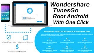 Wondershare TunesGo  Root Android with One Click 2017 android phone root with pc android rooting [upl. by Kuhn]