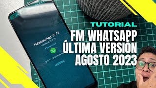 LLEGÓ FM WHATSAPP última versión agosto 2023 Sin anuncios [upl. by Annahael]