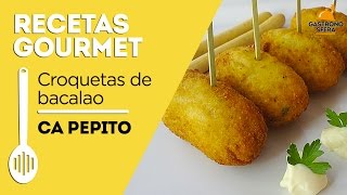 Croquetas de bacalao  Ca Pepico [upl. by Orvie]