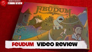 Feudum Board Game Review Video [upl. by Kare431]