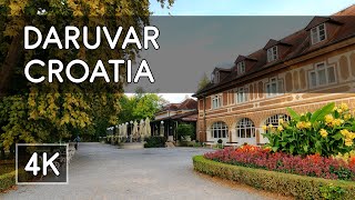 Walking Tour Daruvar Croatia  4K UHD Virtual Travel [upl. by Almita380]