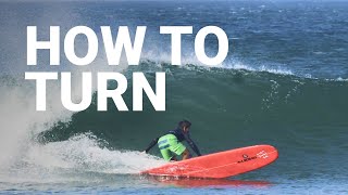 How to Turn on a Longboard  Beginners guide to Carving [upl. by Yerocal72]