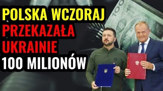 100 baniek dla Ukrainy quotPolska jest zobowiązanaquot [upl. by Icul]