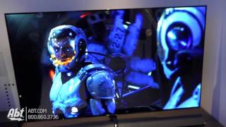 CES 2017  Panasonic OLED TV 65EZ1000 and UHD Bluray Players DMPUB400 and DMPUB300 [upl. by Pollack]