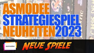 Asmodee Strategiespiel Neuheiten 2023 [upl. by Noired148]