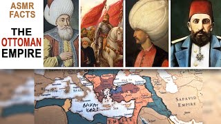 The OTTOMAN Empire map tracing  History and facts  ASMR whispered facts [upl. by Huba601]