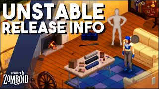 Thursdoid Brings NEW Unstable Release Info Tailoring Animals amp More Project Zomboid News [upl. by Mercy]