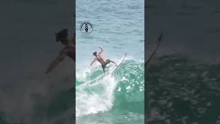 Surfer catches Amazing 🤩 Wave 🌊 [upl. by Aitnahs]