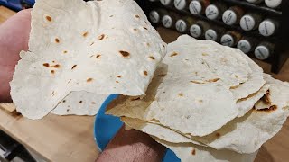 Domowe placki tortilla w 5 minut  prosty przepis [upl. by Nnalyrehc375]