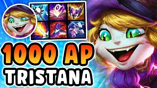 Tristana but I have 1000 AP and can instantly delete you [upl. by Garvey]