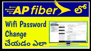 Ap fiber wifi Password changing [upl. by Kailey90]