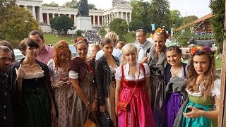 WiesnStyling Event  Lipperts Friseure München Oktoberfest 2014 [upl. by Rik440]