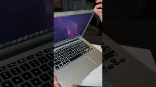 UNBOXING MacBook Air in 15 SECONDS cinematic unboxing reels [upl. by Leisha]