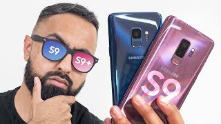 Samsung Galaxy S9 vs S9 Plus [upl. by Ranger]