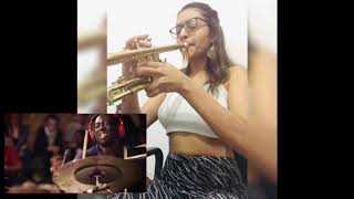 Lingus  Snarky Puppy Trumpet cover by Rosana [upl. by Ramalahs455]