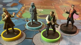 Battle of Wits and Decks  UnMatched Cobble amp Fog Board Game 2020 Unboxing Plus Painted Miniatures [upl. by Watson]