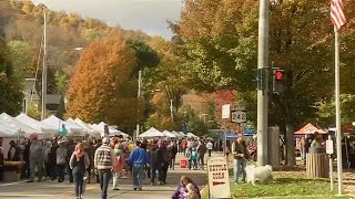 Ellicottville Fall Festival previewed on News 4 at 4 [upl. by Nyvets]