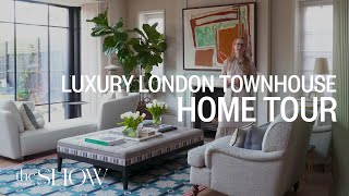 Luxury London Townhouse  Irene Gunter  SheerLuxe Home Tour [upl. by Yltnerb]