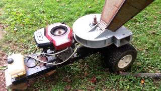 Homemade wood chipper [upl. by Zoellick]