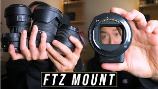 Should you buy the Nikon FTZ Adapter Autofocus Test [upl. by Acirne]