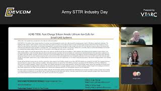 A24B T006 Fast Charge Silicon Anode Lithium Ion Cells for Small UAS Systems [upl. by Cirdor966]