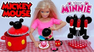 🎀 MINI UTENSILIOS DE COCINA de MICKEY Y MINNIE MOUSE que ¡¡SÍ FUNCIONAN MINIATURA🎀 [upl. by Aihsekan757]