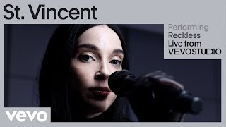 St Vincent  Reckless Live Performance  Vevo [upl. by Statis]