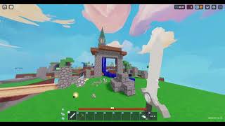 Hannah kit gameplay Roblox Bedwars [upl. by Nylave]