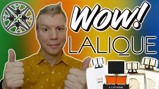 LALIQUE DESIGNER FRAGRANCE HAUL UNBOXING amp FIRST IMPRESSIONS  FRAGRANCE REVIEW [upl. by Aynam]