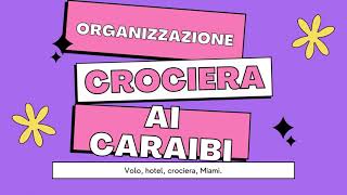 Crociera ai caraibi organizzazione volo hotel Miami [upl. by Keyser]