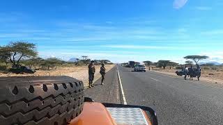 Trip to N Kenya in a Land Rover 110 Pt 2 Isiolo to Korr [upl. by Friedrich722]