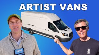 Artist Tour Vans at St Armands Circle Art Festival in Sarasota FL [upl. by Wardieu]